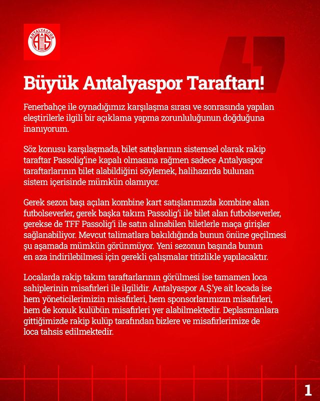 Antalyaspor Başkanı, takımın mevcut durumu ve gelecek planları hakkında önemli açıklamalarda bulundu.