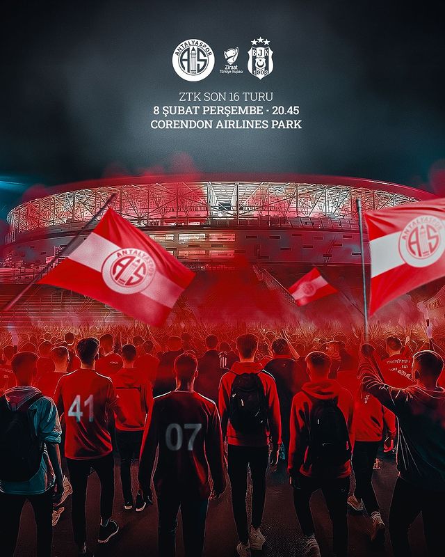 Antalyaspor, Ziraat Türkiye Kupası'nda Beşiktaş'ı ağırlayacak