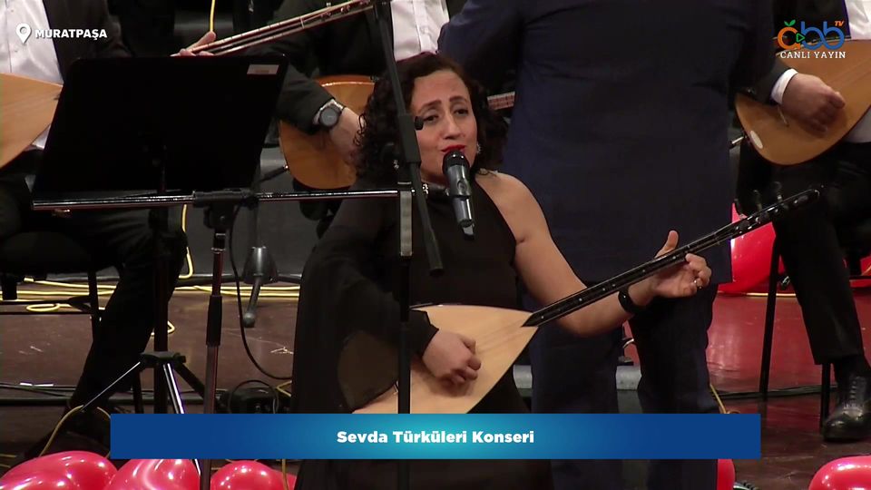 Antalya Büyükşehir Belediyesi İsmail Baha Sürelsan Konservatuvarı Türk Halk Müziği İcra Heyeti, Sevda Türküleri Konseri düzenledi.