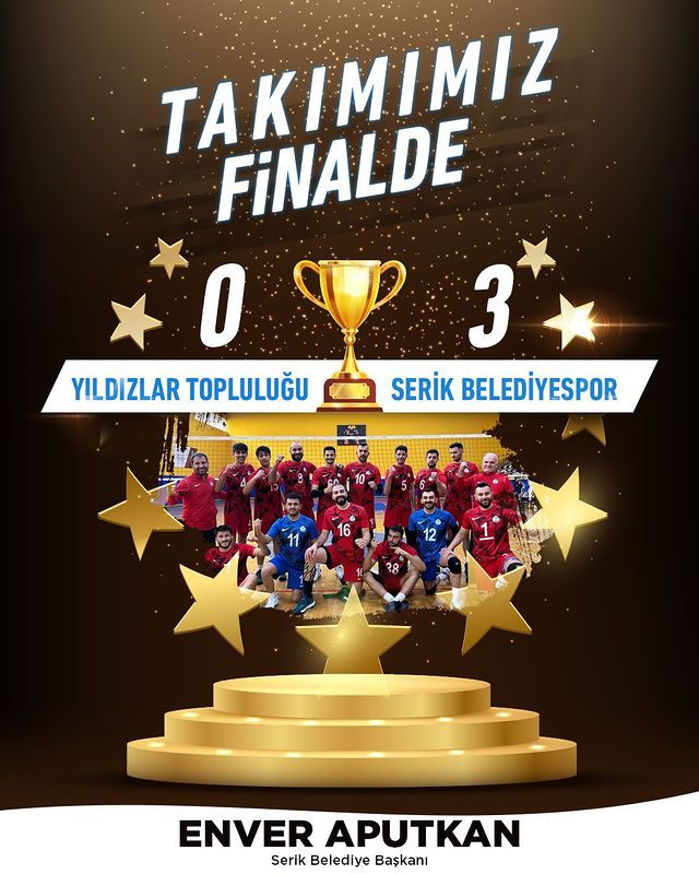 Serik Belediyesi Spor Kulübü Voleybol Takımı Yarı Finale Yükseldi!